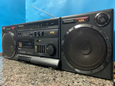 Vintage 80’s Panasonic RX-CS750 Portable Stereo Component System, View more
