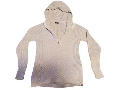 Eddie Bauer Women's Ribbed Hooded Sweater (Sz Med), View more