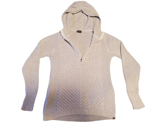 Eddie Bauer Women's Ribbed Hooded Sweater (Sz Med) in Women's - Tops & Outerwear in Markham / York Region