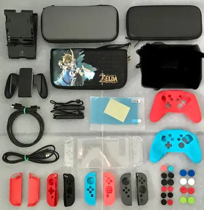I have some Nintendo switch accessories, FIRM Prices. Please contact if interested 780-666-5590. Joy...