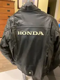Women’s Leather Honda Motorcycle Jacket