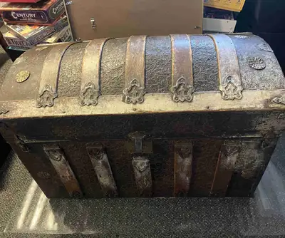 vintage cedar trunk, View more