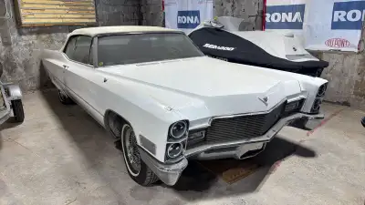 1968 Cadillac Deville Convertible White on red interior (desireable colour combo) Many things done o...
