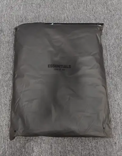 ESSENTIALS Fear of God Black Hoodie, View more