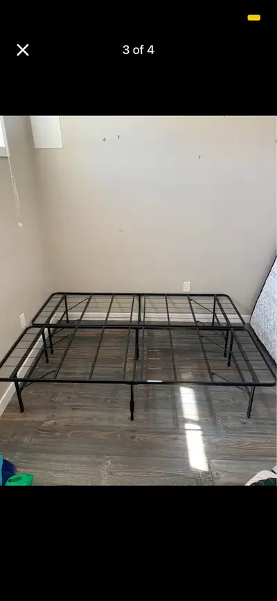 Metal Bed Frame - Double/Full - Perfect Condition, View more