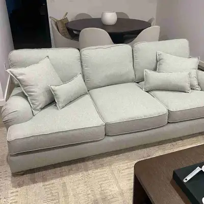 restoration hardware sofa , View more