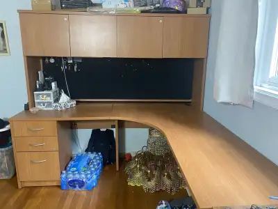 Office desk in good condition , View more