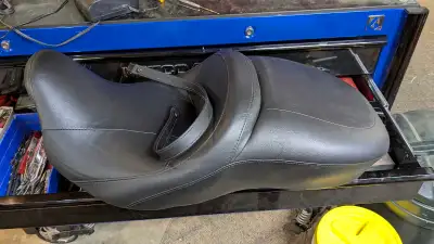 $250.00. Bought a new 2024 Electra Glide Ultra Limited and changed seats. Seat was used twice on sho...