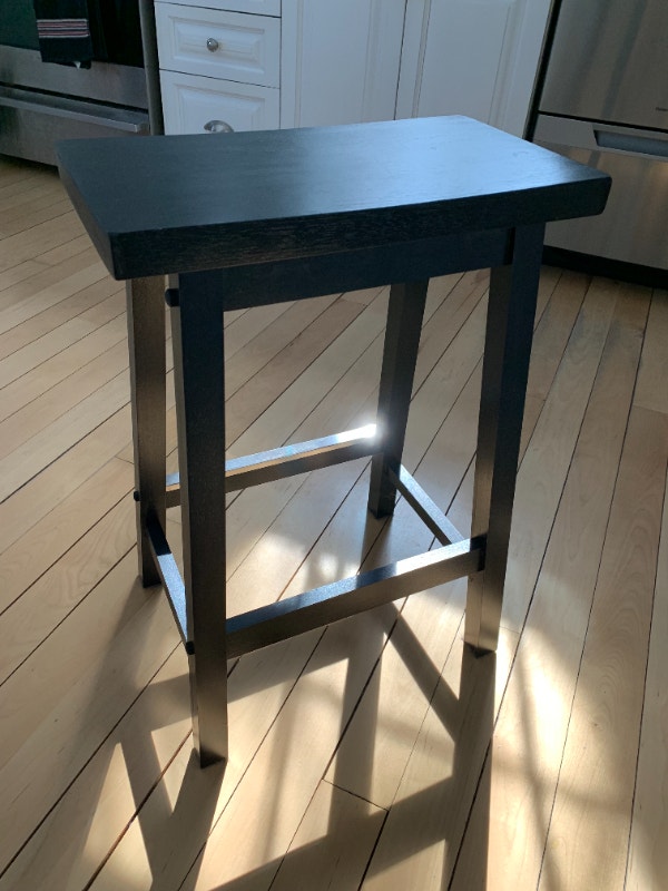 Tabouret de comptoir de cuisine en bois massif Dining Tables & Sets