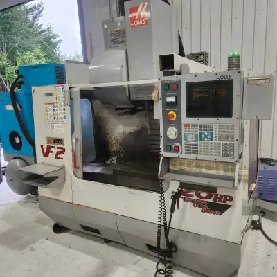 New machine with more Y travel on the way. Looking to sell to make room. This is a clean 01 vf-2 rea...
