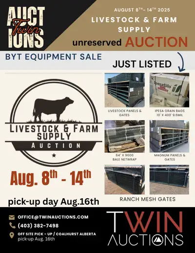 livestock panel/gate auction liquidation , View more
