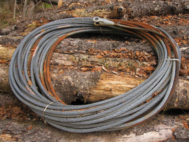 Steel Cable in Heavy Equipment in North Bay