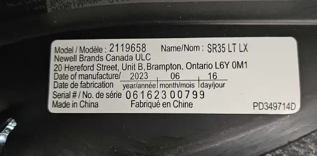 Baby Car Seat in Strollers, Carriers & Car Seats in Markham / York Region - Image 3