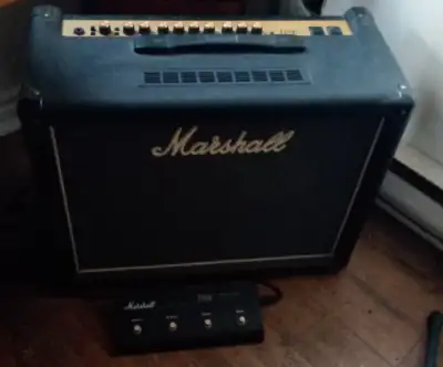 Marshall Haze40 Amp ... with 4 way foot pedal.. Tour case inc., View more