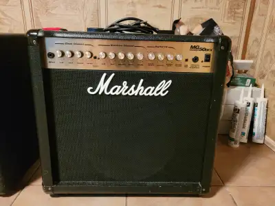 Marshall MG50DFX 50-watt combo amp, View more
