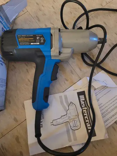 ️ Mastercraft 7.5A 1/2" Electric Impact Wrench , View more