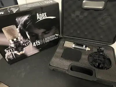 Apex 415B Wide Diaphragm Condenser Microphone, View more