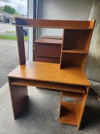 Small and functional work desk