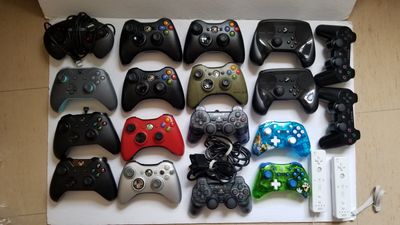 Xbox One 360 PS2 PS3 Switch Wii  controllers, View more