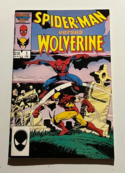 Spider-Man versus Wolverine#1 comic book, View more