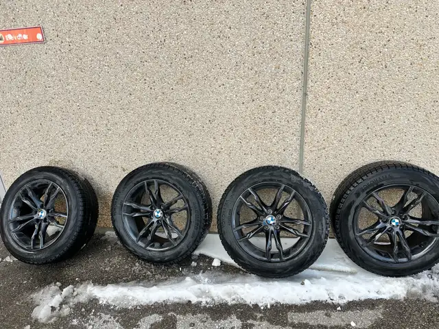 4 winter tires with rims for BMW x3 x4 in Tires & Rims in Markham / York Region - Image 7