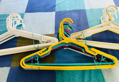 Set of 30 Hangers | colorful | Strong | no Damage, View more