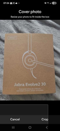 Jabra Evolve2 30 Headset Ottawa Ottawa / Gatineau Area Preview