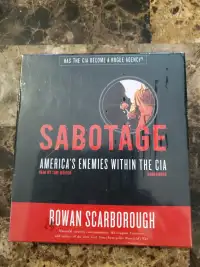 Sabotage America's Enemies Within The CIA. 5 CD Set Brand New Se
