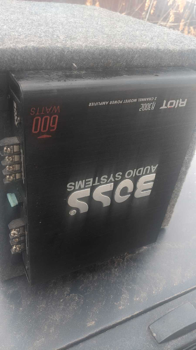 10" Focal Subwoofer W/ Boss Audio 600watt Amp +box*Brand New* in Audio & GPS in Edmonton - Image 4