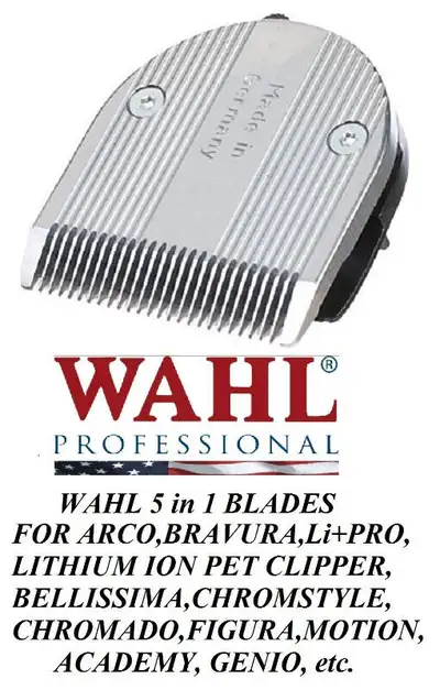 Wahl Moser FINE 5 in 1 Blade for FIGURA,Bravura,ARCO,CHROMADO,Li+PRO Clipper