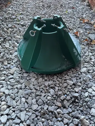 Christmas tree stand for real tree