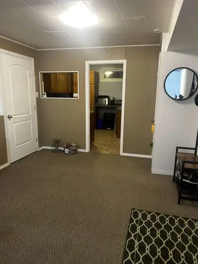1 bed 1 bath basement suite