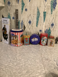 Collectable Tins Decor Nice Condition Assortment 
