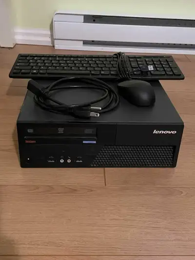 Lenovo mini computer + keyboard + mouse, View more