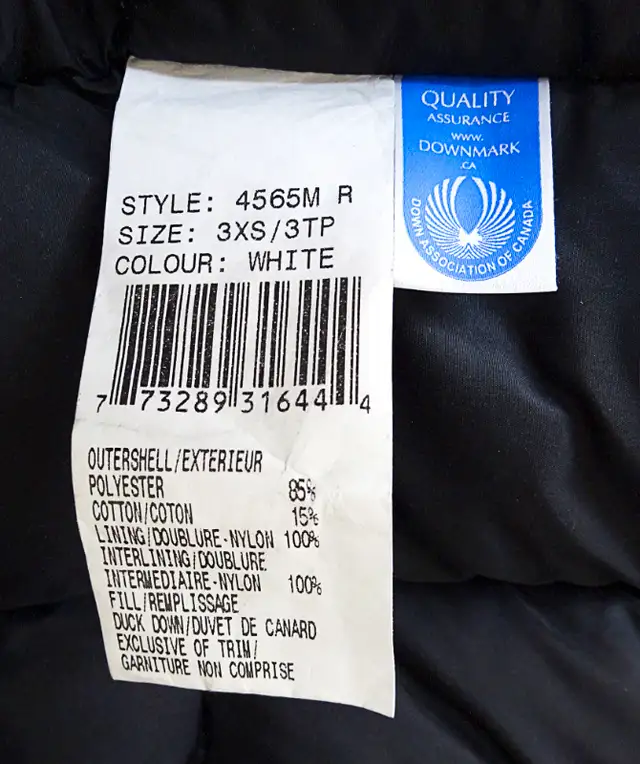 Ladies XXS CANADA GOOSE Expedition white parka. in Women's - Tops & Outerwear in Markham / York Region - Image 8