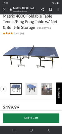 Ping Pong Table | Kijiji in Ontario. - Buy, Sell & Save with Canada's #1  Local Classifieds.