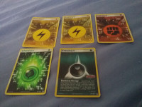 Pokemon Card  -  Energy holo cards, power keepers