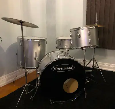 4-piece drum set — junior jazz kit, View more
