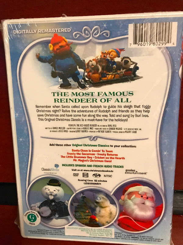 Rudolph the Red-Nosed Reindeer dvd NEW in CDs, DVDs & Blu-ray in Oshawa / Durham Region - Image 2