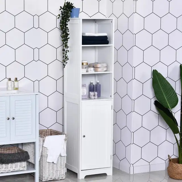 Tall Bathroom Storage Cabinet in Bookcases & Shelving Units in Markham / York Region - Image 2