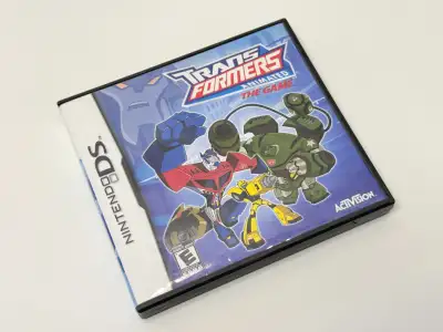 Transformers Animated The Game Nintendo DS With Case And Manual, View more