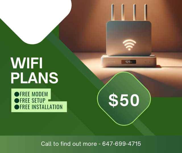 BOOK YOUR INTERNET NOW AT AFFORDABLE PRICE (LIMITED TIME OFFER) in General Electronics in Mississauga / Peel Region