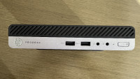 HP ProDesk 400 G3 Mini PC, i5-7500T, 8GB RAM, 180GB SSD