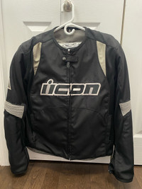 Medium men’s icon motorcycle jacket $140