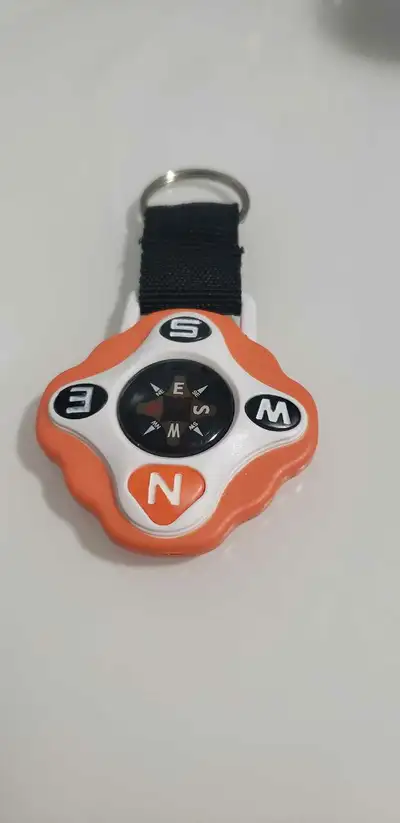 Compass keychain , View more
