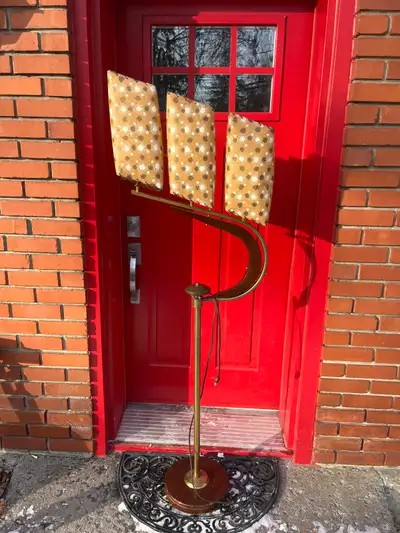 Lampe sur pied vintage Majestic mid century floor lamp, View more