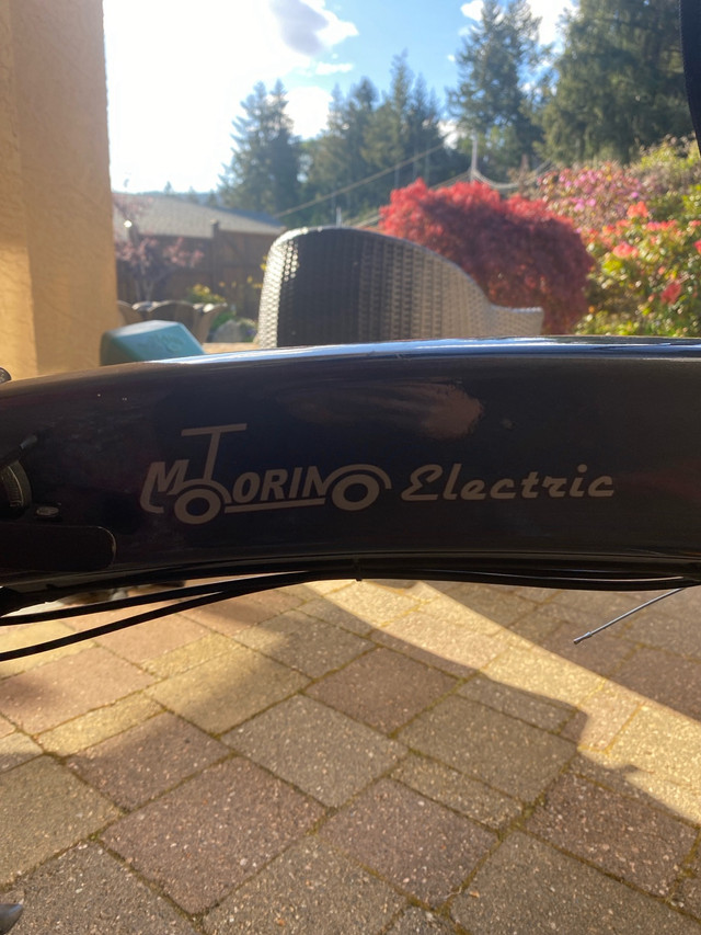 Motorino Electric bike - barely used - foldable  in eBike in Nanaimo - Image 3