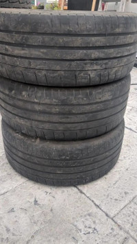 205/45ZR17 Michelin performance tires (x3)