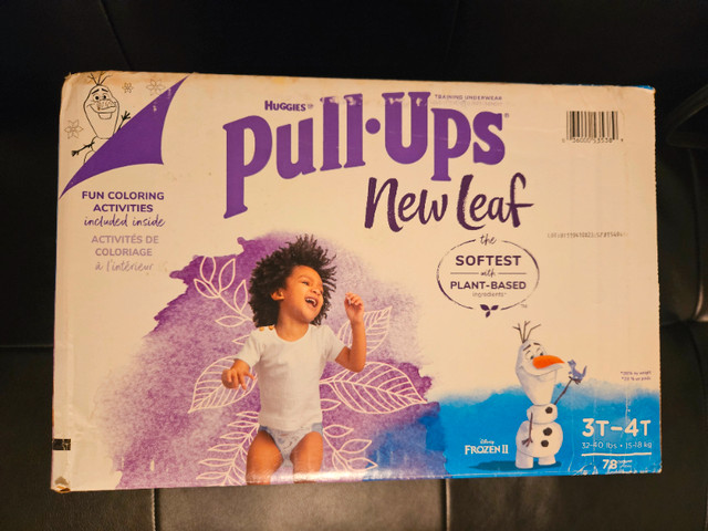 Huggies pull-ups New Leaf 3T-4T in Bathing & Changing in Moncton