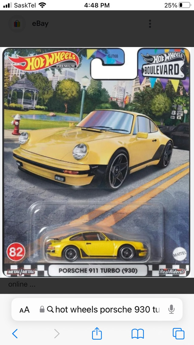 Hot wheels. ISO Audi thrill climbers and Porsche 930 Turbo in Toys & Games in Prince Albert